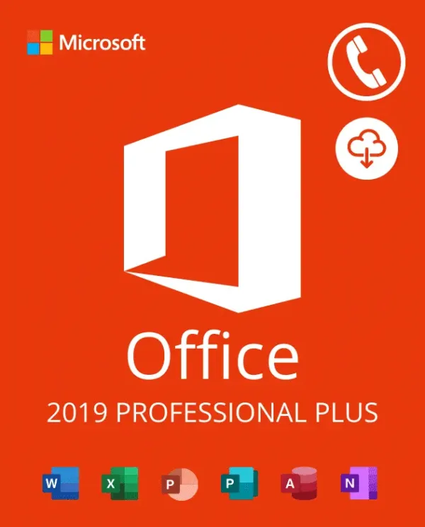 Office 2019 Professional Plus For 1 PC [ Phone activation ]