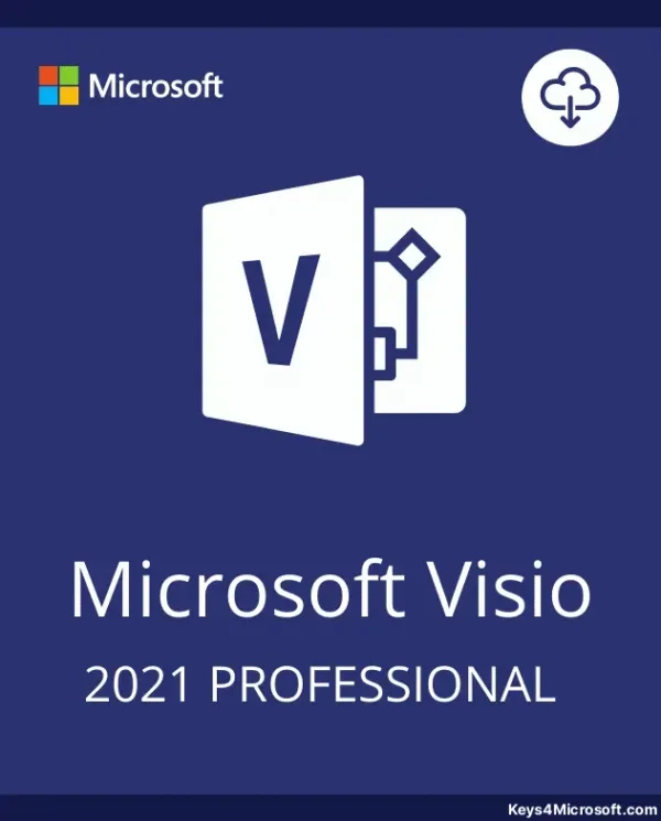 Visio 2021 Professional Key For 1 PC [ Online activation ]