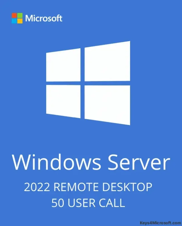 Windows Server 2022 Remote Desktop Services – 50 Device CALs
