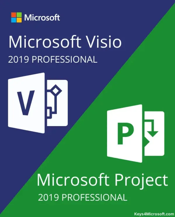 Project Professional + Visio Professional 2019 – Bundle