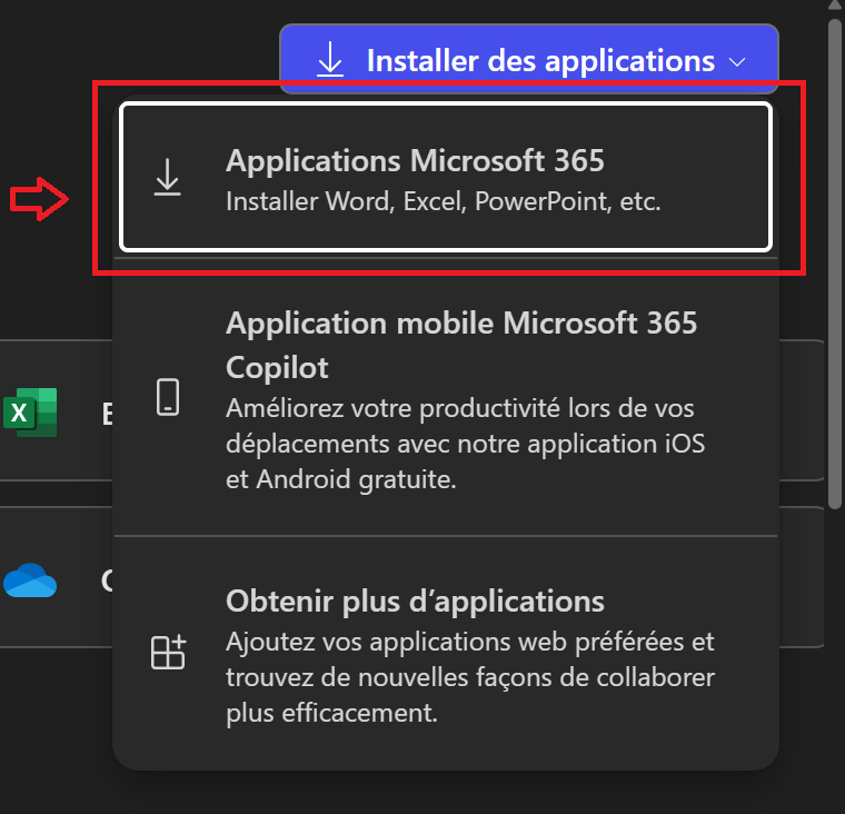 Microsoft 365 Application