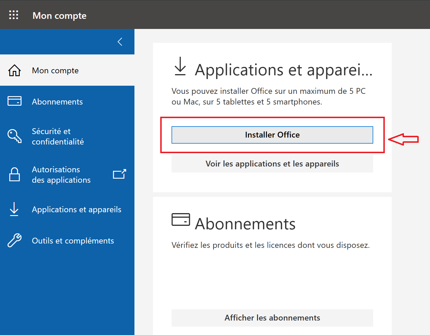 Install Office