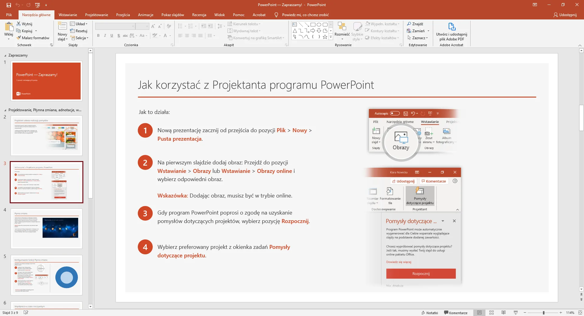 Program PowerPoint 2019