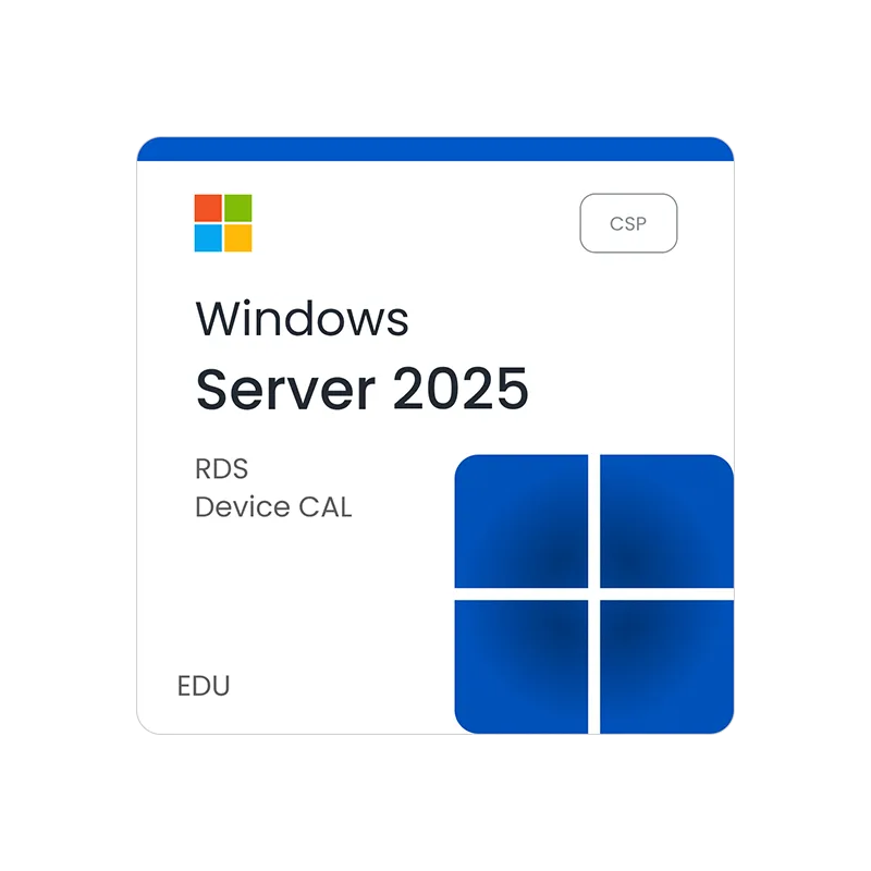 Microsoft Windows Server 2025 RDS - CSP - EDU - 1 Device CAL
