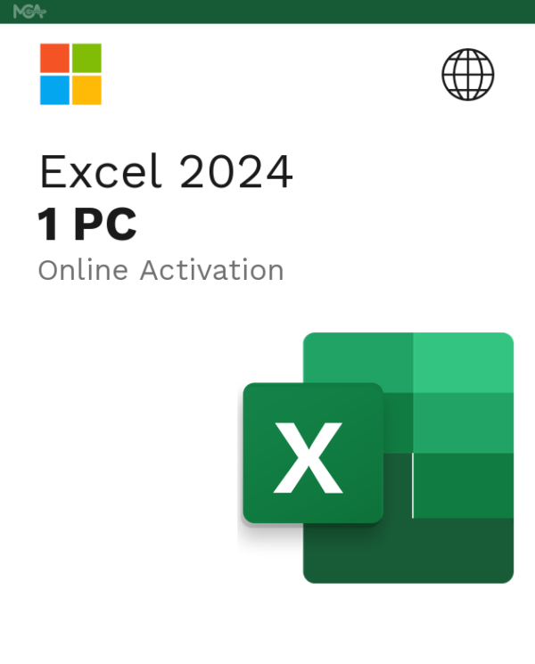 Excel 2024 – 1 PC, attivazione online