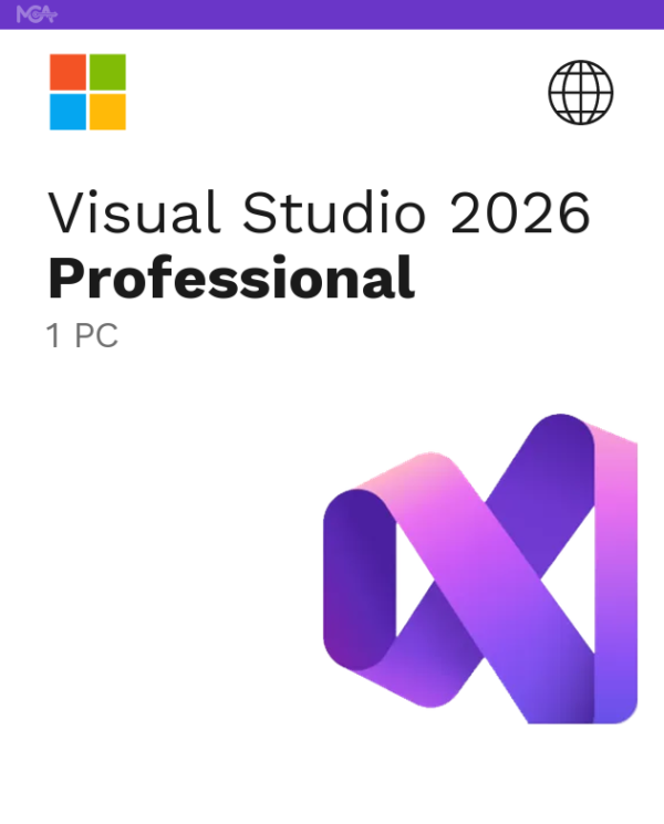 Visual Studio Professional 2026 Online-Aktivierung