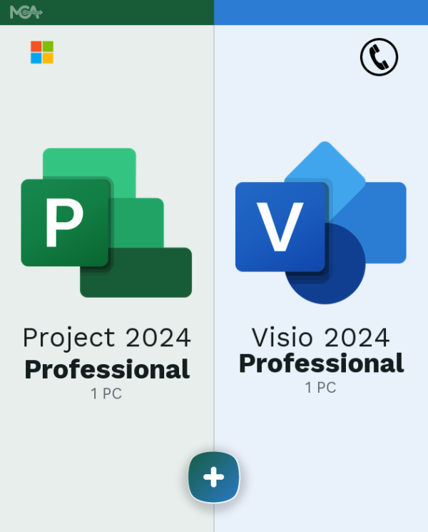 Project Professional 2024 + Visio Professional 2024