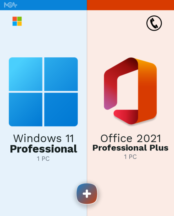 Windows 11 Pro + Office 2021 Pro Plus [Phone]